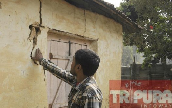 Earthquake hits Tripura: fear prevails among people 